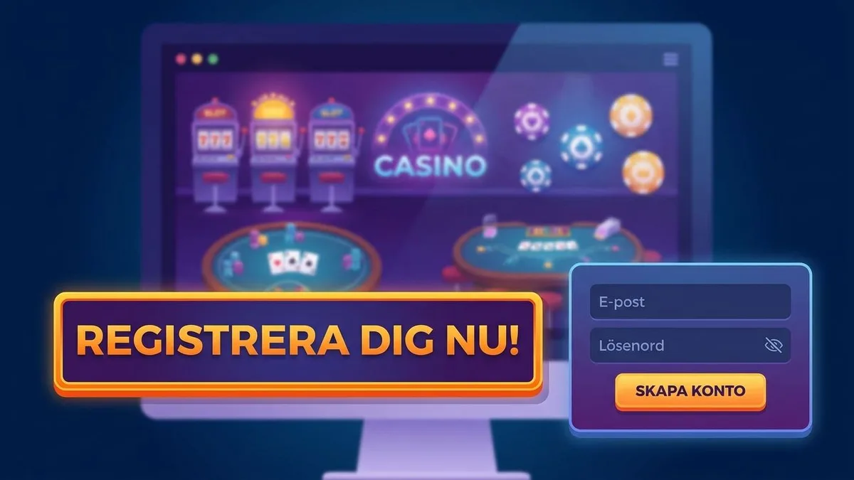Registrera dig med bonus